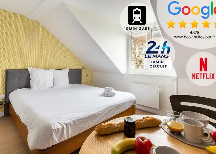 Appart Hotel Nuiteejour Le Mans Centre Jaures